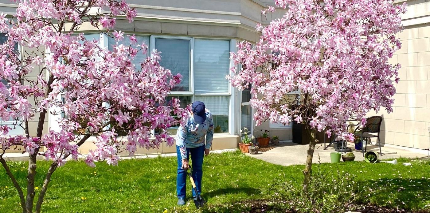 resident gardening 